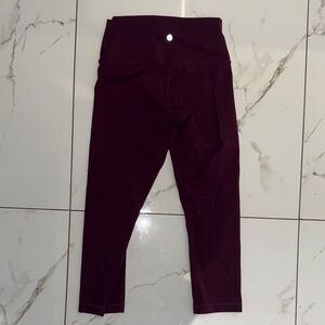 lululemon athletica Dark Purple Leggings
